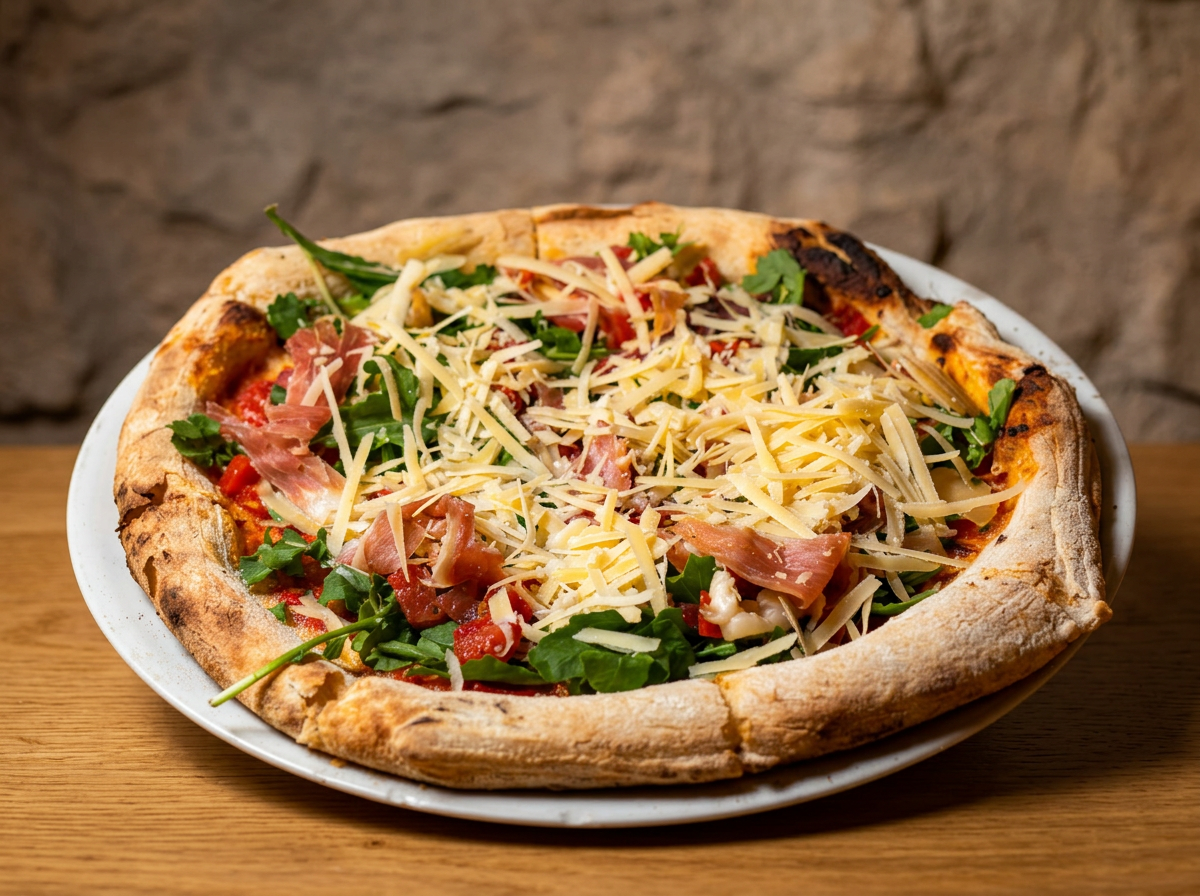 Pizza napolitana auténtica